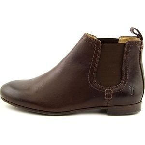 FRYE Jillian Chelsea Boot Dark Brown 9 EUC
